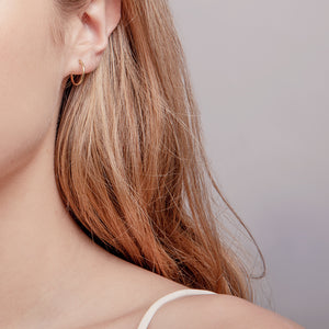 Small Gold Hoop Earrings