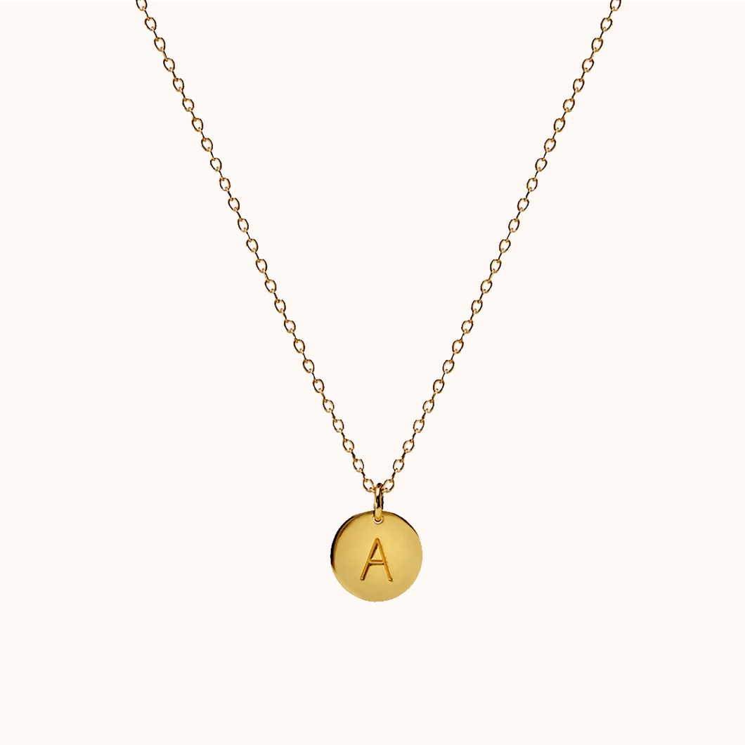 A Initial Necklace