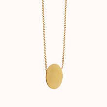 Load image into Gallery viewer, Gold Disc Necklace