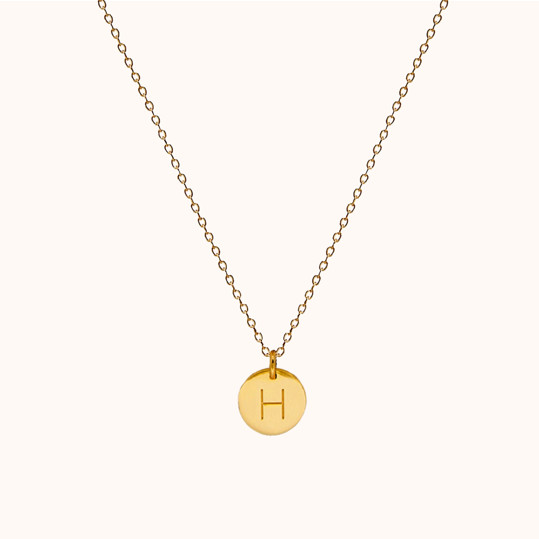 H Initial Necklace