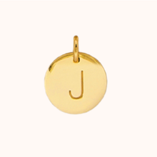 Load image into Gallery viewer, J Initial Necklace