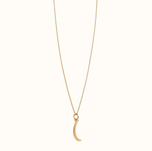 Load image into Gallery viewer, Gold Moon Necklace