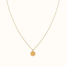 Load image into Gallery viewer, Gold Disc and Diamond Necklace