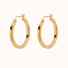 Load image into Gallery viewer, Large Creole Gold Earrings