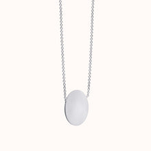 Load image into Gallery viewer, Silver Disc Necklace